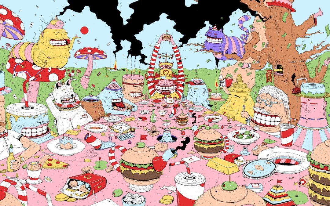 Welcome to the Lumps: A surrealist land created by illustrator Sam Drew
